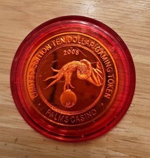 2008 Palms $10 Silver Strike GRINCH LTD 500 (.999 Silver) picture