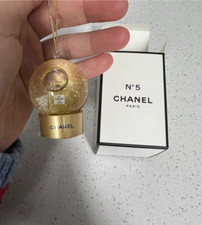 CHANEL 2021 No.5 snow globe mini novelty gold ornament limited edition rare picture