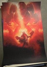 HELLBOY II GOLDEN ARMY Drew Struzan print variant Vice Press Guillermo Del Toro picture