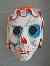 Vintage 60s SKULL Mask Halco Ben Cooper Topstone Halloween Monster RARE  picture