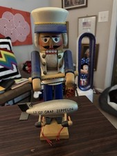 This is a vintage Steinbach LZ-127 Graf Zeppelin German nutcracker picture