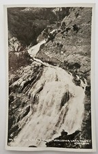 Ice Lake Falls Wallow River Oregon Real Photo Vintage RPPC Postcard Unposted picture