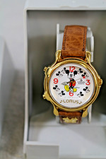 Vintage Lorus Disney Musical Mickey Mouse Quarts Unisex Wristwatch New in Box picture