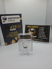 Hoffman Gold Miner's Pass Series 1 - 0.5g Certified Natural Gold in Original Box picture