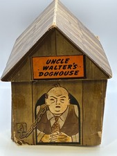 Vintage 1940 Sir Walter Raleigh Tobacco Uncle Walter's Doghouse Premium NBC Box picture