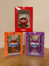 Kidrobot 3 inch Danny Coca Cola & Fanta 3 piece Set Limited US Edition picture