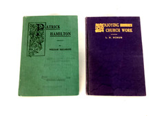 ENJOYING CHURCH WORK & PATRICK HAMILTON THE FIRST LUTHERAN PREACHER LOT OF 2 picture