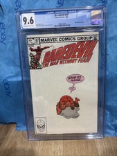 Daredevil #187 CGC 9.6 OW/W Black Widow & Stick App 1982 🌟 picture