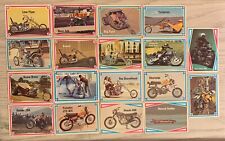 1972 Donruss - Hot Bike & Street Chopper Cards - Lot of 18 Cards  good to nrmt picture