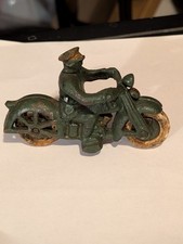 nice euc (1997) 1930s repo harley davidson green motorcycle hd on tank picture