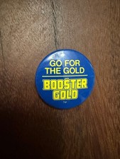 Booster Gold 1986 DC Comics 1” Pinback Button Box of 160 - Vintage NOS picture