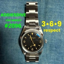 ADDIESDIVE 369 Watch VH31 Quartz Movement Mechanical Style Second Hand picture