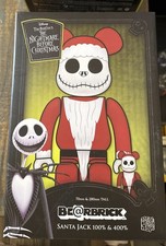 Medicom Toy Bearbrick Santa Jack 400% Disney Nightmare Before Christmas Figure picture