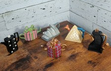 Lot of 6 Vintage Fitz and Floyd Special-Teas Miniature Teapots Gift Gallery Mini picture