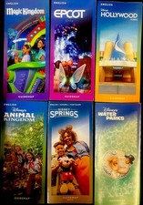 NEW 2026 Walt Disney World Guide Maps-6 Maps You Choose the Combination. picture