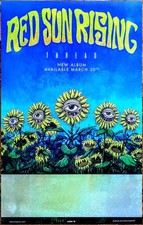 RED SUN RISING Thread Ltd Ed New RARE Tour POSTER | FRAME SIZE OPTION picture