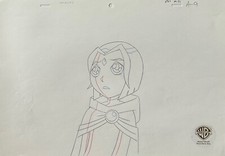 RAVEN  Original Production Drawing A9 TEEN TITANS COA OPD CC picture
