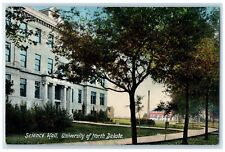 1912 Exterior View Science Hall Building University North Dakota Posted Postcard picture