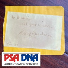 GEORGE GERSHWIN * PSA/DNA * Autograph Card Signed 5 Months Before Death in 1937 picture