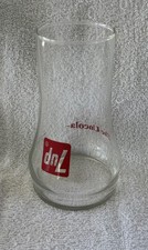 1970’s The Uncola 7UP Upside Down Glass 7-UP Soda Pop Glass 5.75” EUC w6 picture