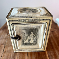 ANTIQUE SCHEPP'S TIN CAKE /BREAD BOX picture