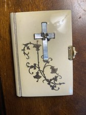 Antique Religious Book Glory To God Catholic Prayer Book Polish picture