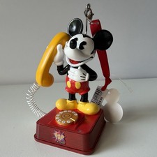 BNWT Disney Parks Pop Century Resort Mickey with Rotary Phone Christmas Ornament picture