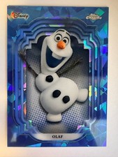 2024 Topps Chrome Disney Sapphire Olaf #155 - Frozen - 1st Edition Sapphire picture