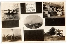 Scotch Ridge, OH DPO Bowling Green, Ohio 1908 RPPC Postcard, 5 Views, Store picture