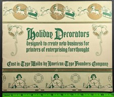 Vintage 1908 Holiday Chrismtas Decorators Decorations 16 PG Catalog picture