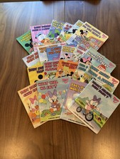 Vintage Weekly Reader Disney Babies Mini Books Lot, 22 books (1987-1990) picture