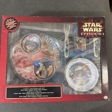 Vintage 1999 Star Wars Episode 1 6 Piece Dinnerware Set - Shop Stock Room Find picture