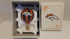 Danbury Mint Denver Broncos Christmas ornament picture