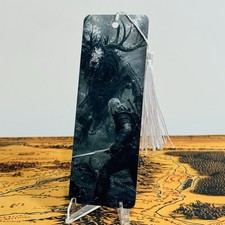 Metal Bookmark | Video Game| The Witcher | Geralt | picture