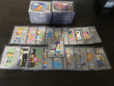 TOPPS FULL SET- THE SIMPSONS 1990 BARTMAN 88 CARDS + 22 STICKERS CLEAN MINT picture