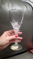 Lenox Debut Platinum Crystal Stemmed Wine Glass Clear Made in Germany picture