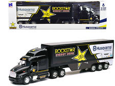 Peterbilt 387 Semi-Truck Rockstar Energy Drink - Husqvarna 1/32 Diecast Model picture
