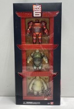 Bandai Disney Big Hero 6 Baymax Figure Set 2015 New Sealed Signed Stan Lee picture
