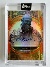 2025 Topps Marvel The Collector Yondu Michael Rooker Auto Orange 14/25 MP-MR picture