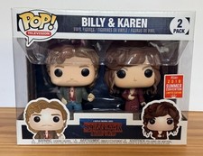 Funko Pop 2 Pack Stranger Things Billy & Karen 2018 Summer Convention Exclusive picture
