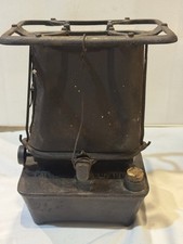 VTG ANTIQUE KEROSENE SAD IRON HEATER STOVE BURNER SUMMER-GIRL #1 picture