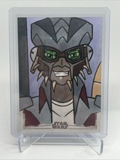 2026 Topps Chrome Star Wars Galaxy 1/1 Sketch By Ryan Finley picture
