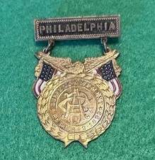 1899, Gar 33Rd Encampment, Philadelphia, Souvenir Medal picture