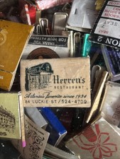 Mid Century Jar of Matches Huge Vintage matchbook Collection 1970s-1990s picture