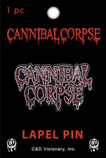 Official CANNIBAL CORPSE Dripping Logo Enamel Lapel Pin Badge NEW picture