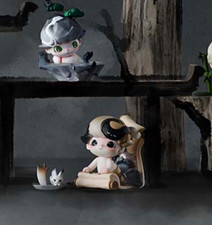 POP MART DIMOO DIMOO WORLD River Scroll Figurine w/ Accessory Card & Box picture
