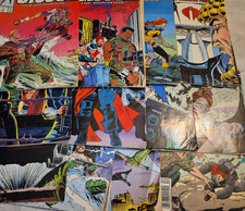 Lot of 13 G.I. Joe Marvel Comic Books NO COLLECTIBLE VALUE POOR CONDITION picture