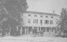 Postcard Historic Wilmot, Wisconsin, Stagecoach Stop, Wilmot Hotel picture