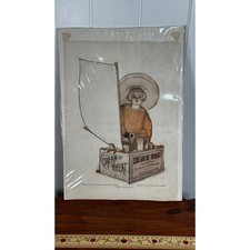 Vintage 1908 Cream of Wheat The Pirate Florence Wyman Advertising Art Print picture