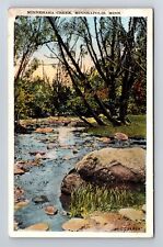 Minneapolis MN-Minnesota, Minnehaha Creek, Antique Vintage Postcard picture